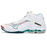 Mizuno Wave Lightning Z7 Mid V&otilde;rkpalli Treeningjalatsid Unisex Tossud Valge Sinine V1GA225048 41