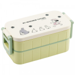Uisutaja Bento Minu naaber Totoro Studio Made in Box, 600ml, Antibakteriaalne, Kahetasandiline, Naiste, Matkamine, Ghibli, Jaapan, YZW3AG-A