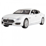 1/32 Maserati Quattroporte Sulamist Autopilt Diecasts Metallist M&auml;nguasi S&otilde;iduk Autopilt Simulatsioon Heli Valgus Kogumine Laste Kingitus valge