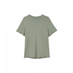 Nike One Relaxed Dri-FIT Vabaaja Treening Kiiresti Kuivav Kootud T-s&auml;rk Naiste Topid Hele-armeeroheline Must FN2815320 S