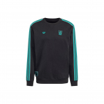 Adidas Originals X Liverpool FC koost&ouml;&ouml; FW25 Terrace Icons &Uuml;mmarguse kaelusega pusa Spordipusa pikkade varrukatega Meeste pusa JW5472 S
