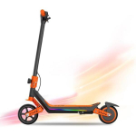 Elektriline roller (6-12 a) | 16km/h, 10km s&otilde;iduulatus, Kokkupandav | Topeltamortisaatorid ja E-ABS | LED-ekraan ja v&auml;rvilised tuled oranž