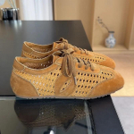 Suvi Uus Naiste Pehme Nahast Hingav Spordijalatsid Mitmek&uuml;lgne Retro Stiil Vabaaja EVA Tald Kummist Tald Tossud 35 khaki