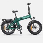 ENGWE EP-2 BOOST 3.0 V&auml;listingimustes Kokkupandav Elektrijalgratas 48V13.5Ah Aku 500W Mootor E-M&auml;giratas 20-tollised Maastikurehvid Elektrijalgratas roheline