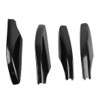 4 tk Toyota Land Cruiser Prado FJ120 03-09 katuserongi siini otsakate Korpuse vahetus black