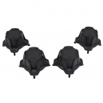 4 tk Veljekatte kate Must keskkate Can-Am Maverick X3 Turbo R 2017-2020 jaoks