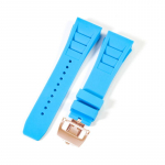 Silikoonist k&auml;ekella rihm Richard Mille meestele, reljeefne, veekindel, higikindel, suu kummist k&auml;ekella rihma tarvikud, 25mm randmerihm 25mm&With 5 Stars tools