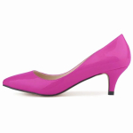 Uued naiste kingad Klassikalised Seksikad Terava Ninaga 5cm Madal Keskmine Kitten K&otilde;rged Kontsad Kevad Br&auml;ndi Disain Must Kleit Pulmakleidid Suur Suurus 39 pink