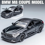 1:32 BMW seeria M8 Superauto Sulamist Diecastid ja M&auml;ngus&otilde;idukid Metallist M&auml;nguauto Mudel Heli ja Valgus Kollektsioon Laste M&auml;nguasi