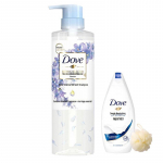 Dove Botanical Volume Shampoo & Body Wash Set