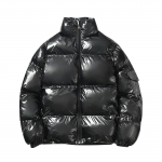 Meeste sulejope soojad puuvillased riided lahtine mantel leiva&uuml;likond, tihendav soe mantel XXXXL must