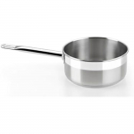 BRA Professionnel - Kastrul, 12 cm, Roostevaba teras 18/10, Sobib k&otilde;ikidele pliitidele, sh induktsioon, Hall hall