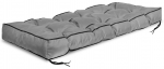 Aiapadi 120x40 cm k&otilde;rge servaga kaubaaluse pingile, veekindel, hall