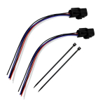 KONPON / 6P Juhtmega &Uuml;henduspesa / Tagatulede &Uuml;henduspesa Juhtmega (2 t&uuml;kki) /