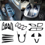 RHD jaoks Honda Fit Jazz GK5 2015-2018 ABS uksek&auml;epideme akna t&otilde;stepaneeli l&uuml;liti nupu kaane kleebis auto sisemus steering wheel B