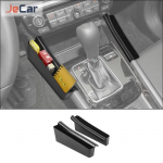 JeCar Container Storage Holder Gear Shift Console Side Organizer Box For Jeep Compass  up Car Interior 2 pcs