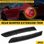 Pair of Rear Bumper Extension Trim Molding L&RH for 2018  Toyota Camry