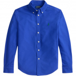 Polo Ralph Lauren Vabaaja s&auml;rk Kangast v&auml;rvitud puuvillane Oxford pikkade varrukatega Lapsed Laste s&auml;rgid 323858909-025 XL