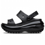 Crocs paksude talladega &uuml;he rihmaga sandaalid Mega Crush Sandal 'Must' Unisex 38-39