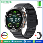 Uus s&otilde;jaline T-REX3 GPS-j&auml;lgimisega nutikell meestele 1000 mAh suur aku 10 ATM veekindel HD Bluetooth-k&otilde;ne v&auml;listingimustes spordiks nutikell