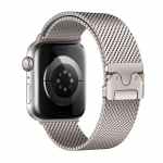Titaanist Milano silmus Apple Watch Ultra 3 jaoks Rihm 49mm 46 45 41 42 44 correa k&auml;ev&otilde;ru Rihmad Series 11 10 9 8 7 6 5 SE \'poi9 38 40 41 S11-42mm