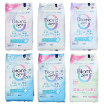 Kao - Biore Zero Kehapuhastuslapid Gentle Soap - 20 pcs