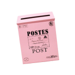 Seinale riputatav postkast Retro Dekoratiivne Suure Mahutavusega Seinale Paigaldatav Postkast Kodu Kontori V&auml;ljaspool Maja Esik&uuml;lje Ukse Hoovi V&auml;rava jaoks