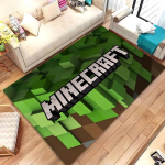 3D-printimine M-M1necraft vaip elutuppa, magamistuppa, esikusse Alfombra Libisemiskindel Pehme Pindvaip Diivan Uksematt Kodukaunistusmatt Kingitus 50x80cm (20x31in)