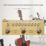 Cube Baby AC Kitarriefektide Pedaal: Kaasaskantav, laetav miniakustilise kitarri tarvik salvestamiseks Cube Baby AC