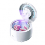 Ultraheli retaineri puhastaja UV-proteeside puhastuskapp Hammaste retaineri puhastusmasin &ouml;&ouml;kapid, breketid, alignerid, hambaharjad, ehted US Plug valge