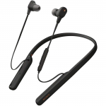 Sony juhtmevabad k&otilde;rvaklapid Heli Amazon Alexa Kuni 10 tundi pidevat kaelarihma QN1 K&otilde;va karp 2019 360 Reality Audio Must M&uuml;rasummutav must