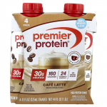 Premier Protein, K&otilde;rge valgusisaldusega kokteil, Kohvipasta, 4 kokteili, 325ml (11 fl untsi) iga