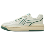 Li Ning Rising Stars Coverage Slip Resistant Cushioning Abrasion Resistant Low top Skateboard Shoes Unisex Beige Green ABCV007-4 44