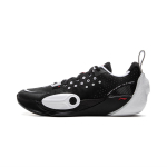 Li Ning All City 13 Cushioning Abrasion Resistant Slip Resistant Low top Basketball Shoes Men's Black White ABAV001-3 39