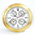 Vintage stiilis messingist seinakell Maailma ajakell seina meres&otilde;idukontori dekoratiiv