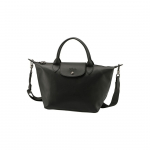 Longchamp Le Pliage Xtra 25 Kl&otilde;psuga T&otilde;mblukuga Sulgemine Nahast &Otilde;la- Crossbody Kandekott V&auml;ike Naiste k&auml;ekotid Must 1512987001 Basic Set (Bag+Dust Bag)