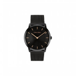 Calvin Klein kvartsikell 37,5 mm must sihver 30M veekindel Unisex kellad 25300002 Black Dial