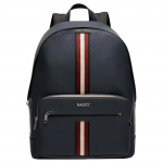 Bally H&otilde;bedased Metallosad Nahast ja Kangast Seljakott Meeste seljakott Sinine 6307867 Blue