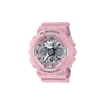 CASIO Naiste Roosa K&auml;ekell GMA-S120NP-4APR Matte Powder white
