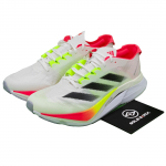 adidas Adizero Boston 12 Valge Must Lucid Punane - JQ2552 43