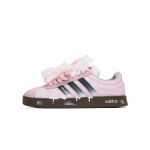 Adidas VL COURT 2.0 Pink Milkshake Low top Skateboard Shoes Unisex Pink HQ1802(Team1166-) 35⅔