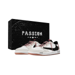 Travis Scott x Jordan Air Jordan 1 Hall Roosa Konks Madalad Vintage Korvpallijalatsid Naiste Roosa Hall DZ4137-700(Team1897-) 41