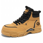 Meeste Saapad Nahkkingad Platvormsaapad Meestele Vaba&otilde;hu Tossud Mootorratturite Pahkluusaapad Meeste T&ouml;&ouml;saapad Vabaaja Matkasaapad 39