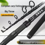 Teleskoopiline &Uuml;limalt K&otilde;va Karpkalap&uuml;&uuml;gi&otilde;nge Komplekt Suurte Juhenditega Kaldalt ja T&otilde;rjevee Tiigist P&uuml;&uuml;giks 3.0m 2nd Gen Telescopic Rod must