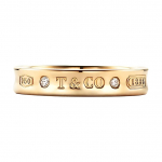 Tiffany & Co. 1837&reg; Kollektsioon Teemantidega 18K Kuld S&otilde;rmus Naiste s&otilde;rmused 60152792 7.5