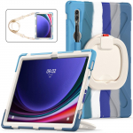 Tugev &uuml;mbris Galaxy Tab S10 S9 S8 Ultra 2024 2023 2022 14.6 SM-X920 X926B X910 X916B X900 X906B jaoks, 360&deg; p&ouml;&ouml;rleva alusega kate S10Ultra SM-X920 926