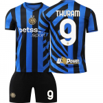 2024-25 Inter Milani kodus&auml;rk #10 Lautaro #9 Thuram #23 Barella Jalgpallis&auml;rgid S