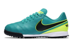 Nike Tiempo Legend 6 libisemiskindla pehmenduse ja kulumiskindla madala s&auml;&auml;rega jalgpallisaapad Laste 819191-307 35
