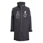 Adidas MERCEDES AMG PETRONAS FORMULA 1 TEAM Vihmaparkast Mantel Meeste KF6051 XL gray