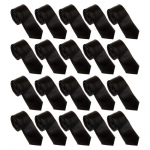 TEXU 20X Unisex Vabaaja Lips Peen Kitsas Lips - Must